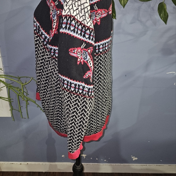 Vintage northern lights cardigan sweater - Picture 6 of 8